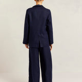 Alessandra | Devon Blazer ~ Navy