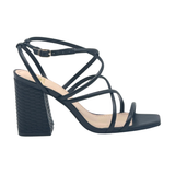 Piazza Grande ~ Block Heel ~ Preto