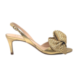 Guilhermina | Bow Heel ~ Dourado