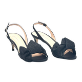 Guilhermina | Bow Heel ~ Preto