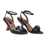 Neo | Buckle Heel ~ Negro