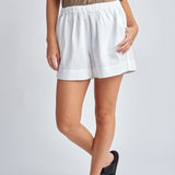 Cloth+Paper+Scissors | Cotton Shorts ~ White