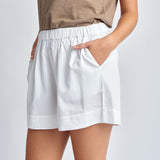 Cloth+Paper+Scissors | Cotton Shorts ~ White