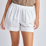 Cloth+Paper+Scissors | Cotton Shorts ~ White