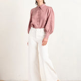 State of Embrace | Cord Palazzo Pant ~ Ivory