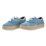 Valerio Conte | Denim Espadrille ~ Azul