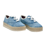 Valerio Conte | Denim Espadrille ~ Azul