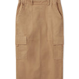 Mos Mosh | Breden Cargo Skirt ~ Tan