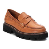 Carmela | Leather Loafer ~ Camel