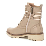 Carmela | Combat Boot ~ Stone