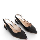 Nude | Iris ~ Black/Black Patent