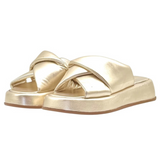 Goldie the Label | Lia Slide ~ Metallic Gold