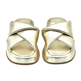 Goldie the Label | Lia Slide ~ Metallic Gold