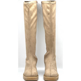 Lucia Viguera | Licra Suede Knee High ~ Sand