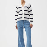 Morrison | Breton Knit Cardigan ~ Stripe