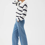 Morrison | Breton Knit Cardigan ~ Stripe