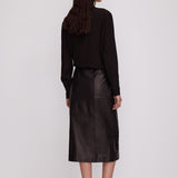 Morrison | Patti Leather Skirt ~ Black