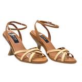 Neo | Multi Heel ~ Camel/Beige