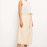 POL | Teri Tie Skirt ~ Pebble