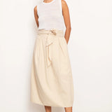 POL | Teri Tie Skirt ~ Pebble