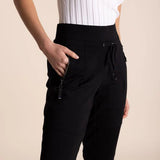 Two-T's | Ponte Panelle Pant ~ Black