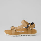 Rollie | Sandal Tooth Wedge ~ Soft Tan