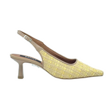 Neo | Rafia Slingback ~ Beige/Nirvana