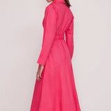 Morrison | Adelaide Shirt Dress ~ Fuchsia