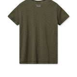 Mos Mosh | Astin Basic Tee ~ Burnt Olive