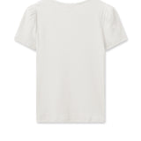 Mos Mosh | Lani O-SS Rib Tee ~ White