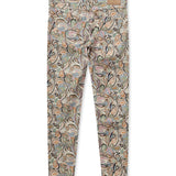 Mos Mosh | Victoria Paisley Pant ~ Smoke Green