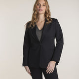 Two-T's | Ponte Blazer ~ Black