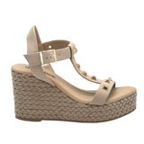 Nattiva | Stud Wedge ~ Beige