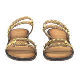 Sempre Di | Stud Slide ~ Camel