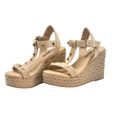 Nattiva | Stud Wedge ~ Beige