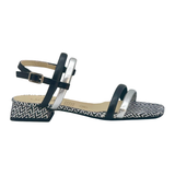 Quait | Summer Sandal ~ Silver/Negro