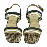 Quait | Summer Sandal ~ Platino/Negro