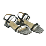 Quait | Summer Sandal ~ Silver/Negro