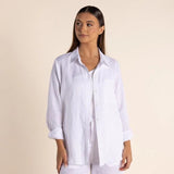 Two-T's | Linen Shirt ~ White