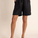 Two-T's | Linen Short ~ Black