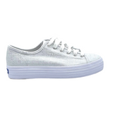 Keds | Triple Kick ~ Metallic Tex/Silver