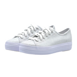 Keds | Triple Kick ~ Metallic Tex/Silver