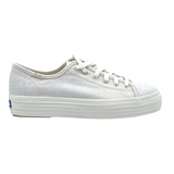 Keds | Triple Kick ~ Metallic Text/Gold