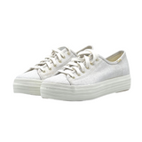 Keds | Triple Kick ~ Metallic Text/Gold