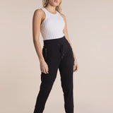 Two-T's | Ponte Panelle Pant ~ Black