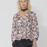 Joey the Label | Birds of Paradise Blouse ~ Blush